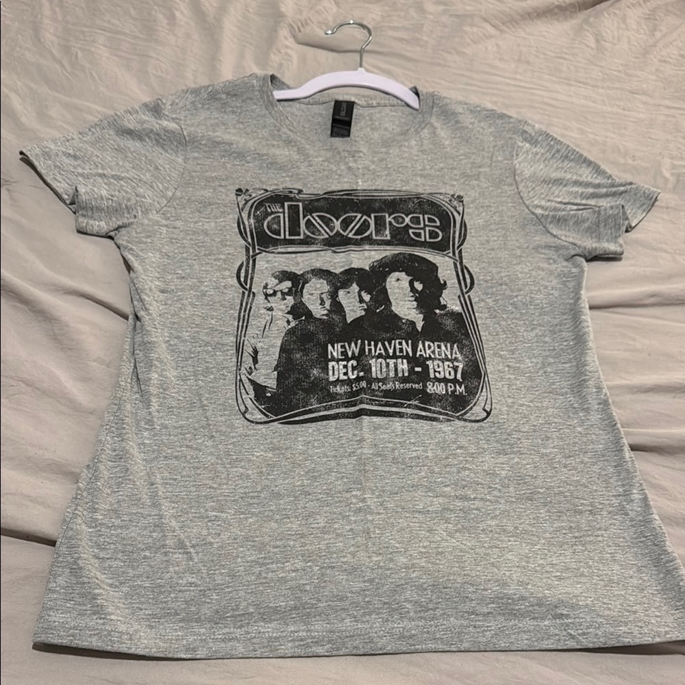 Gray The Doors Graphic T-Shirt